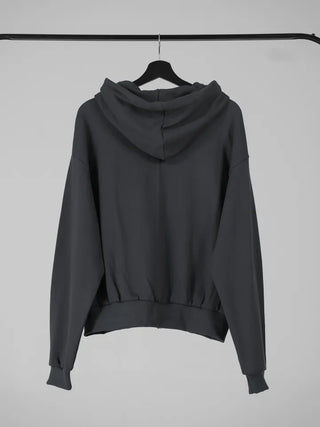 Dimo Ribbon Frill Zip-up Hoodie