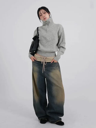 Karoo Comfort Half Polar Zip-up
