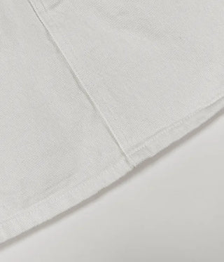 Kain A-line cotton mini skirt