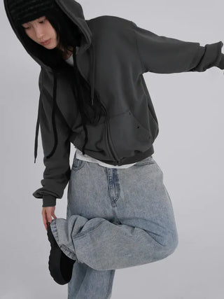 Doel String Mega Wide Denim Pants