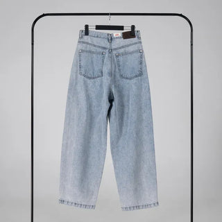 Doel String Mega Wide Denim Pants