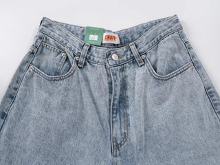 Doel String Mega Wide Denim Pants
