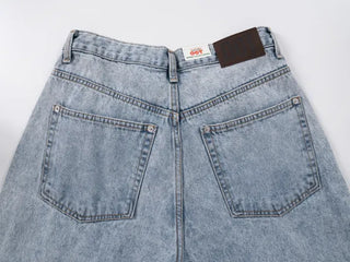 Doel String Mega Wide Denim Pants