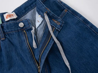 Doel String Mega Wide Denim Pants
