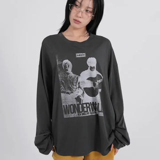 Nevin Oasis Printed Loose Tee