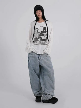 Nevin Oasis Printed Loose Tee