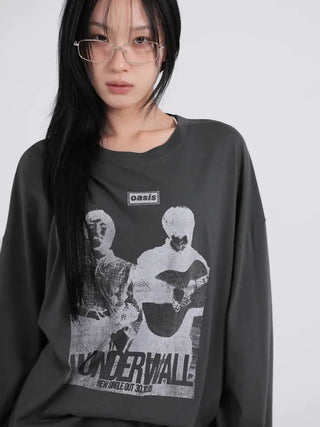 Nevin Oasis Printed Loose Tee