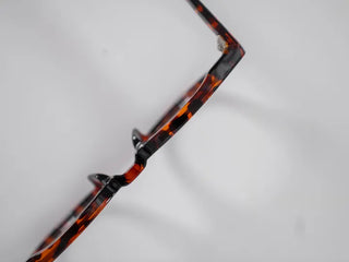 Released Round Square Horn-rimmed Glasses