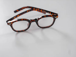 Released Round Square Horn-rimmed Glasses
