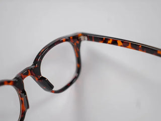 Released Round Square Horn-rimmed Glasses