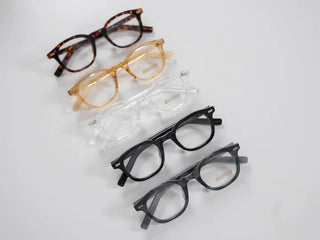 Released Round Square Horn-rimmed Glasses