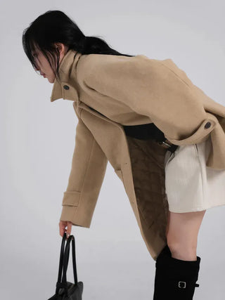 UL Basic High-Neck Better Half Wool Jacket