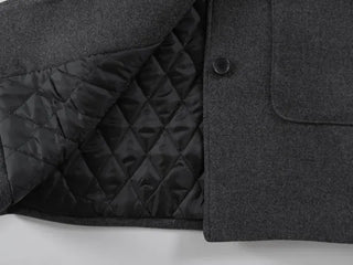 UL Basic High-Neck Better Half Wool Jacket