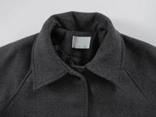 UL Basic High-Neck Better Half Wool Jacket