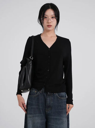 Nori Flowy Basic Cardigan