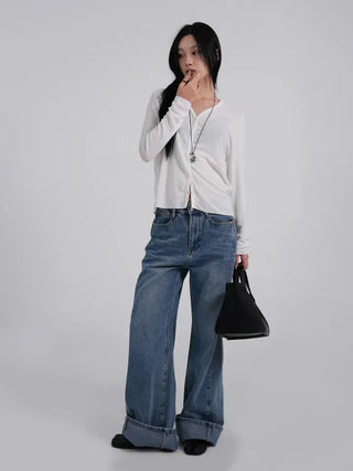 Nori Flowy Basic Cardigan