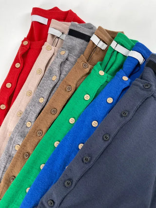 Nello Round Neck Cardigan