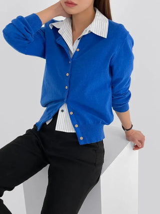 Nello Round Neck Cardigan