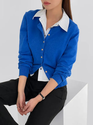 Nello Round Neck Cardigan