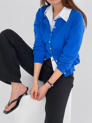 Nello Round Neck Cardigan