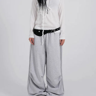 Zeon Back Letter Piping Track Pants