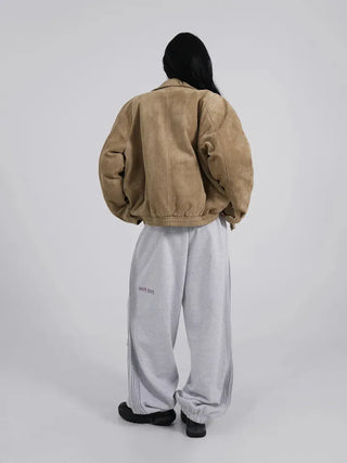 Zeon Back Letter Piping Track Pants