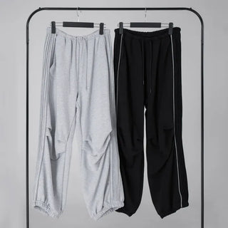 Zeon Back Letter Piping Track Pants