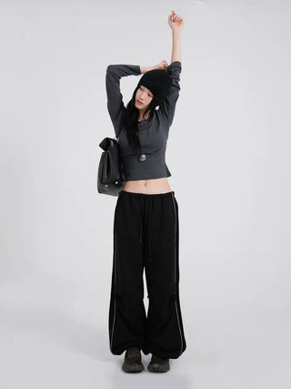 Heo Modal U-neck Semi-Slim Long Sleeve Tee