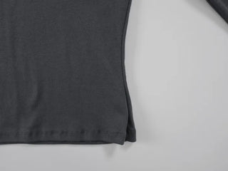 Heo Modal U-neck Semi-Slim Long Sleeve Tee
