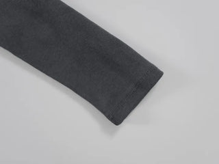 Heo Modal U-neck Semi-Slim Long Sleeve Tee