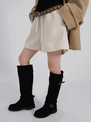 Dooni Wide Knit Shorts