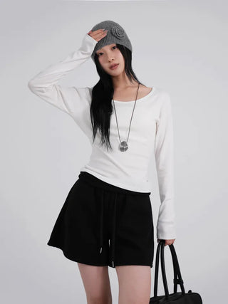 Dooni Wide Knit Shorts