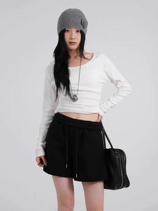 Dooni Wide Knit Shorts