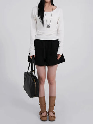 Dooni Wide Knit Shorts