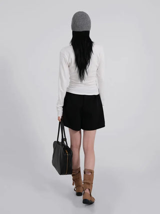 Dooni Wide Knit Shorts