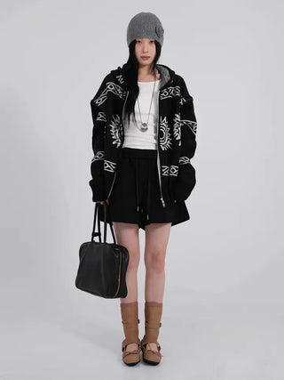 Dooni Wide Knit Shorts