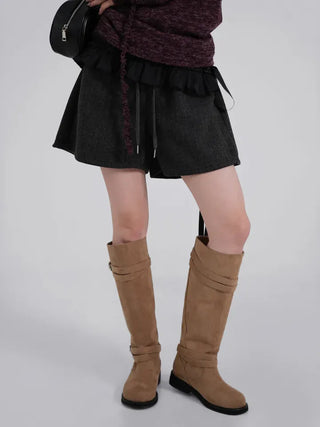 Dooni Wide Knit Shorts