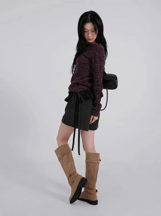 Dooni Wide Knit Shorts