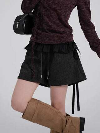 Dooni Wide Knit Shorts