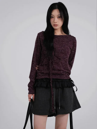 Dooni Wide Knit Shorts