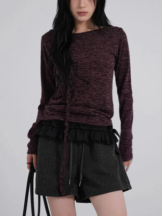 Dooni Wide Knit Shorts