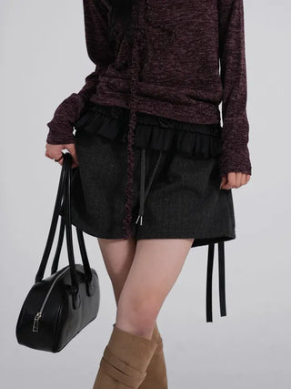 Dooni Wide Knit Shorts