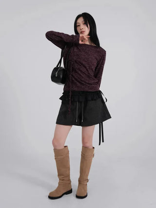 Dooni Wide Knit Shorts