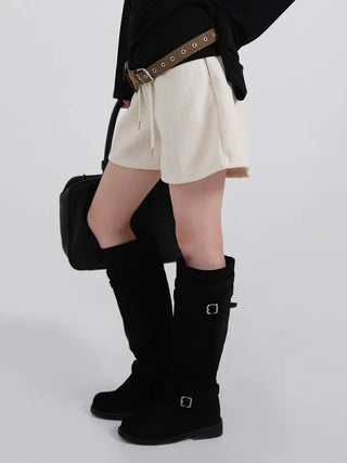 Dooni Wide Knit Shorts