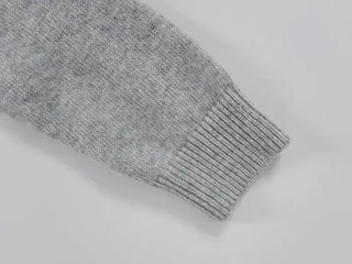 Dooku Wool Turtleneck Casual String Knit