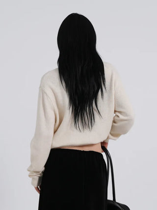 Dooku Wool Turtleneck Casual String Knit