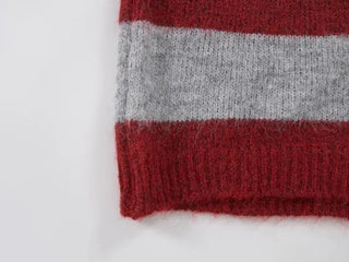 Laro V-Striped Loose Knit