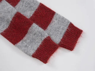 Laro V-Striped Loose Knit