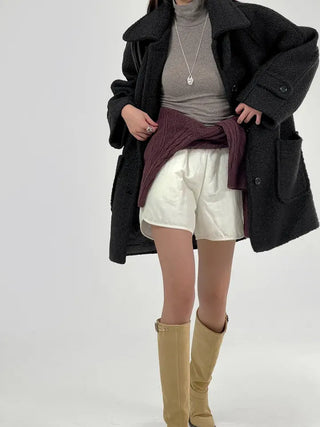 Bonheur Boucle Half Coat