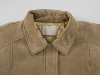Ena Suede Blouson Jacket